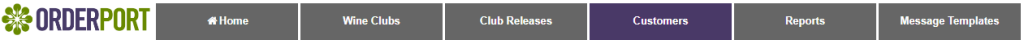 Wine Clubs Module Tabs Bar