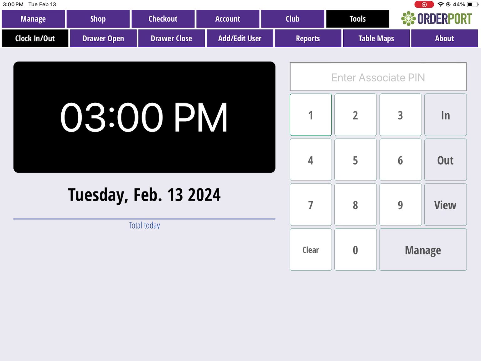 Timecards – OrderPort University